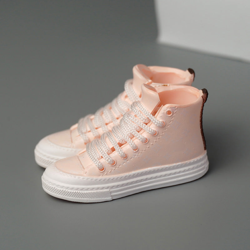 17cm Labubu doll shoes fashion brand high luxury LV GUCCI three-dimensional shoe model